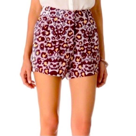 NWT Mara Hoffman animal print purple leopard print size 2 - Picture 1 of 6